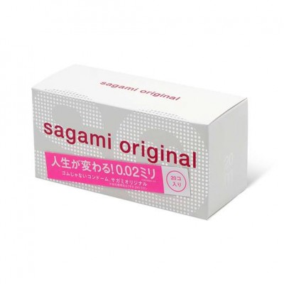 Sagami 相模 - 原創0.02 (第二代) PU 安全套 (20片裝)